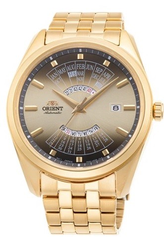 Ceas Orient RA‑BA0001G – Multi‑Year Calendar Automat, Auriu 43.5 mm