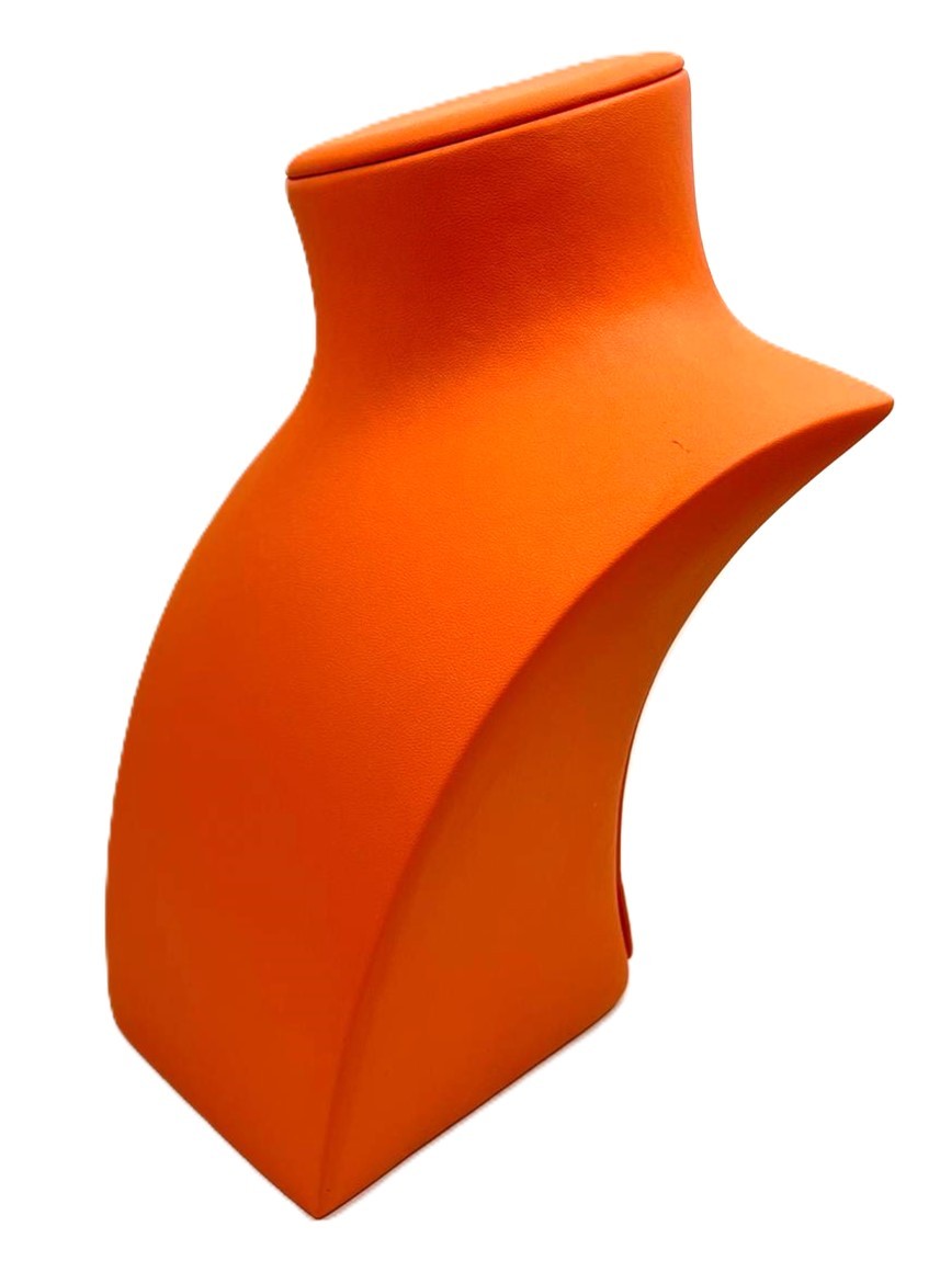 Bust pentru Expunere din Piele Ecologică - Orange WZ2373