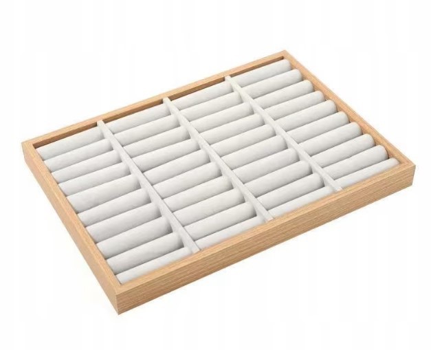 Tavă Organizatoare Bijuterii – 35 × 24 × 3 cm, 36 Compartimente WZ2386