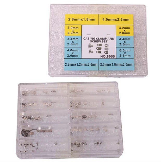Set Șuruburi de Fixare și Bride pentru Mecanisme ETA 2836, 2834, 2846 (WZ3759)