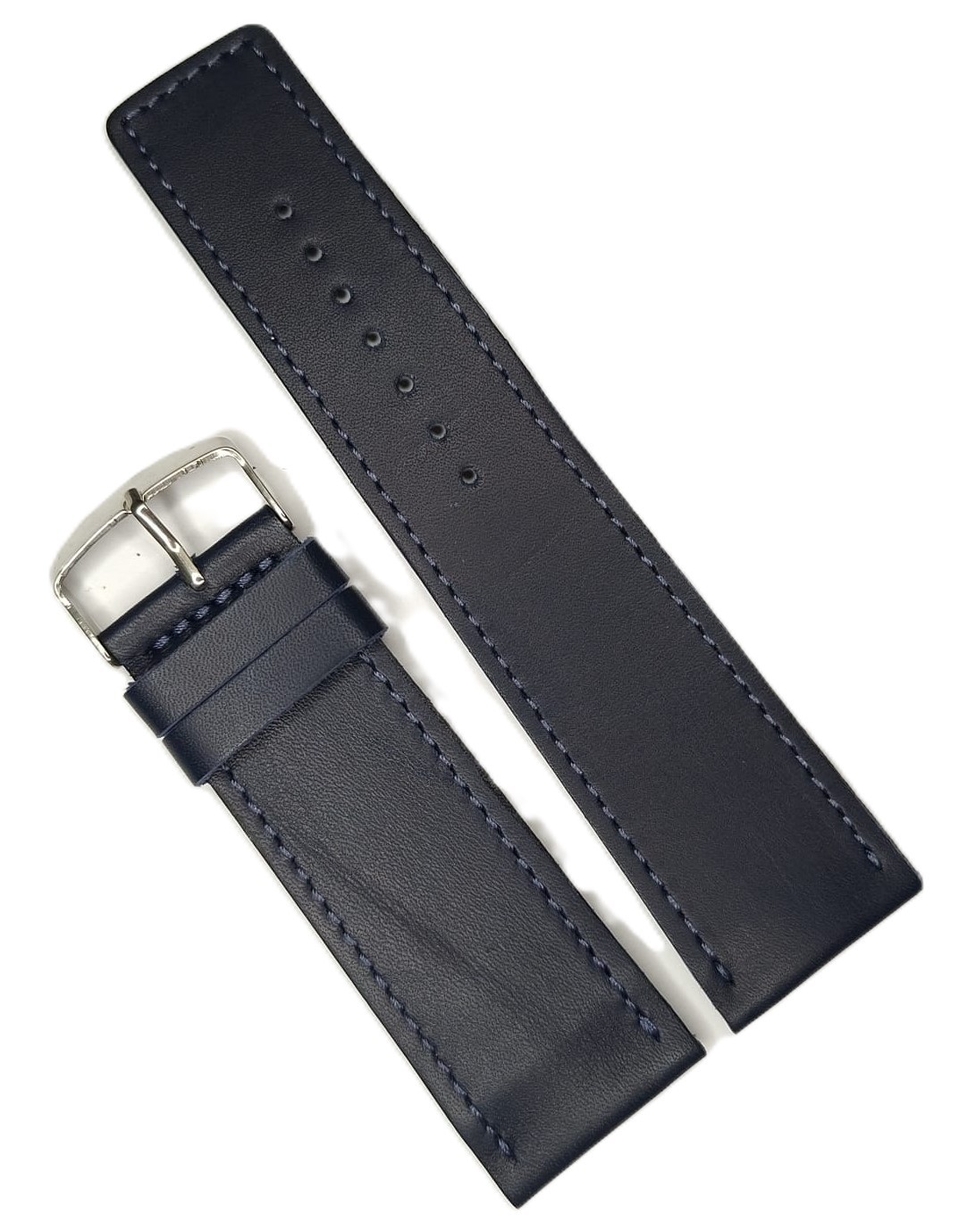 Curea de ceas Handmade Piele Naturala BleuMarin - 30-34mm