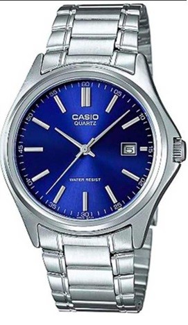 Ceas Bărbătesc Casio MTP-1183A-2ADF – Eleganță în Nuanțe de Albastru și Oțel Inoxidabil