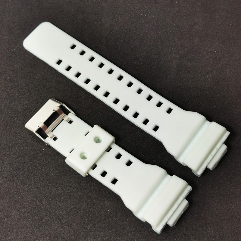 Curea de Schimb Compatibilă Casio G-Shock – White Matte (Alb Mat) – Stil Fresh și Robust