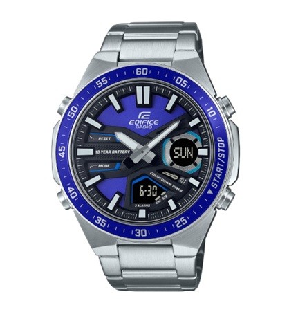 Ceas Bărbătesc Casio Edifice EFV-C110D-2A – Performanță Ana-Digi și Baterie 10 Ani