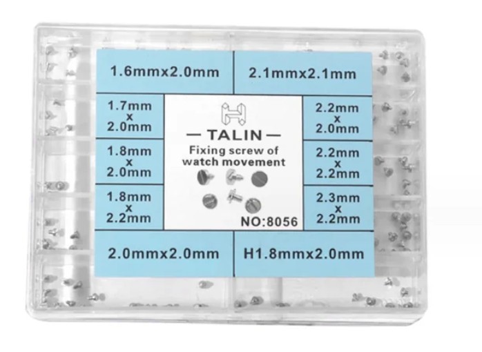 Set Profesional de Șuruburi Talin 8056 – Pentru Mecanisme de Ceas
