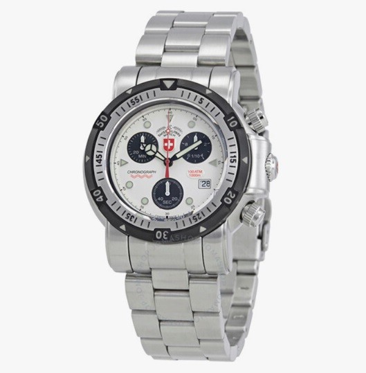 Ceas Bărbătesc CX Swiss Military Watch 1725 – Ediție Limitată (1/300), Argintiu