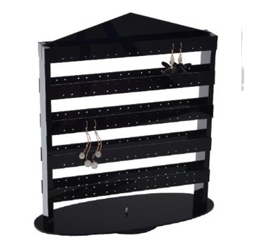 Organizator Vertical pentru Cercei PX-988 – Capacitate 140 Perechi, Finisaj Negru Elegant