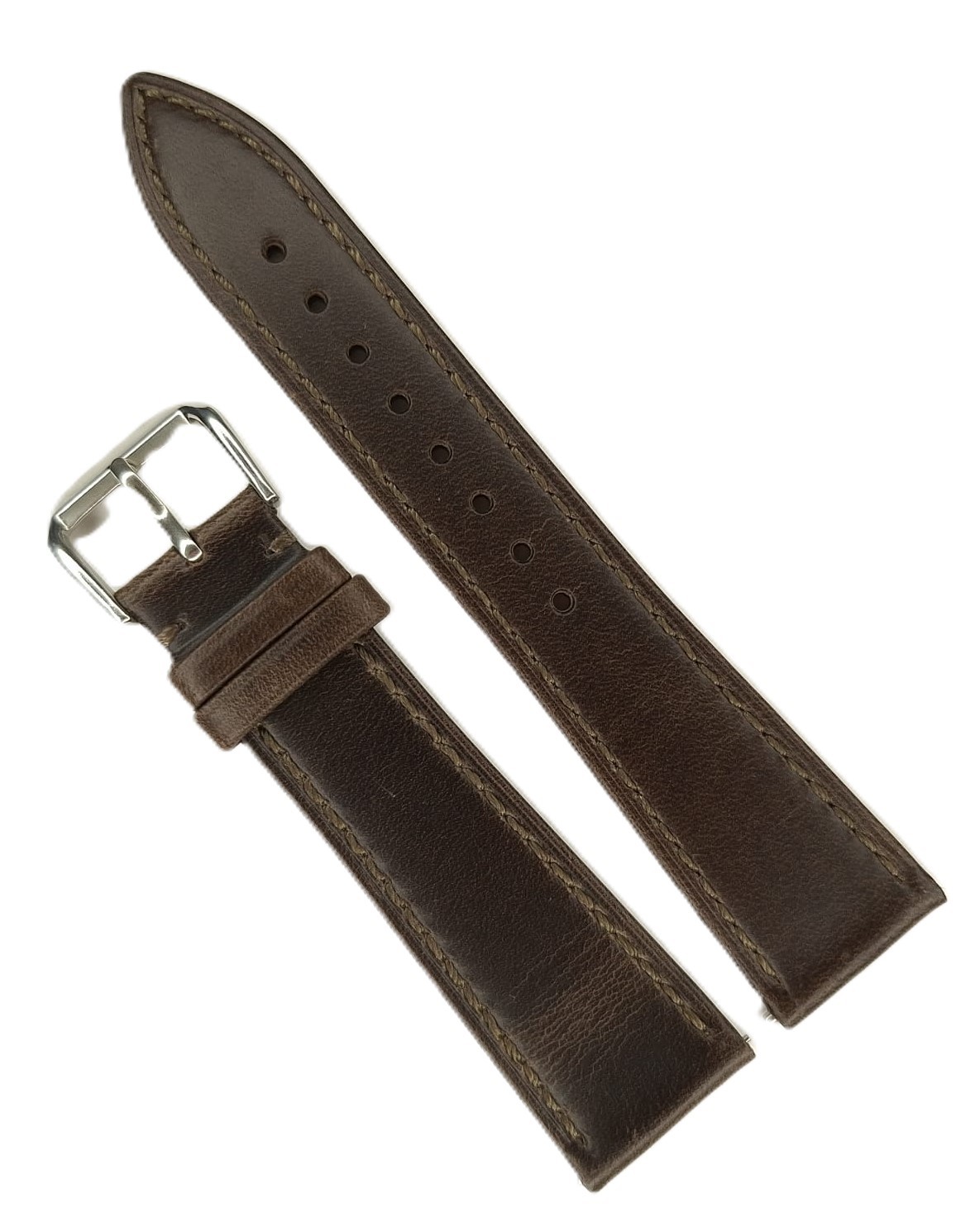 Curea Ceas Premium – Piele Naturală Texturată – Tabbaco Brown