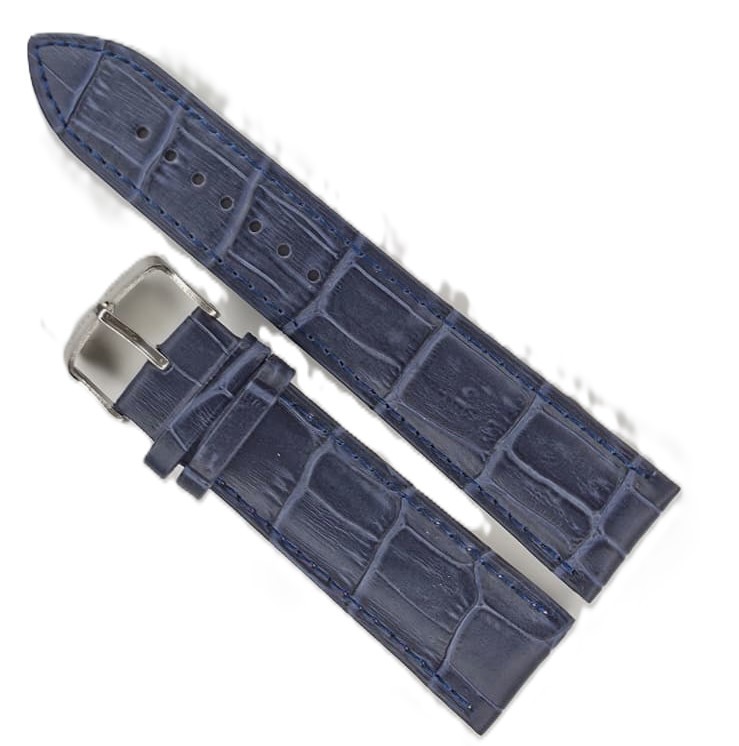 Curea Ceas Matteo Ferari – Piele Naturală, Imprimeu Crocodil, 20mm 22mm