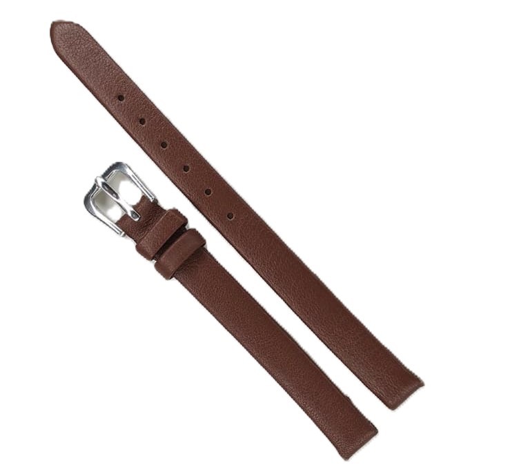 Curea Ceas – Piele Naturală Maro Deschis, 8mm (Lungime M)
