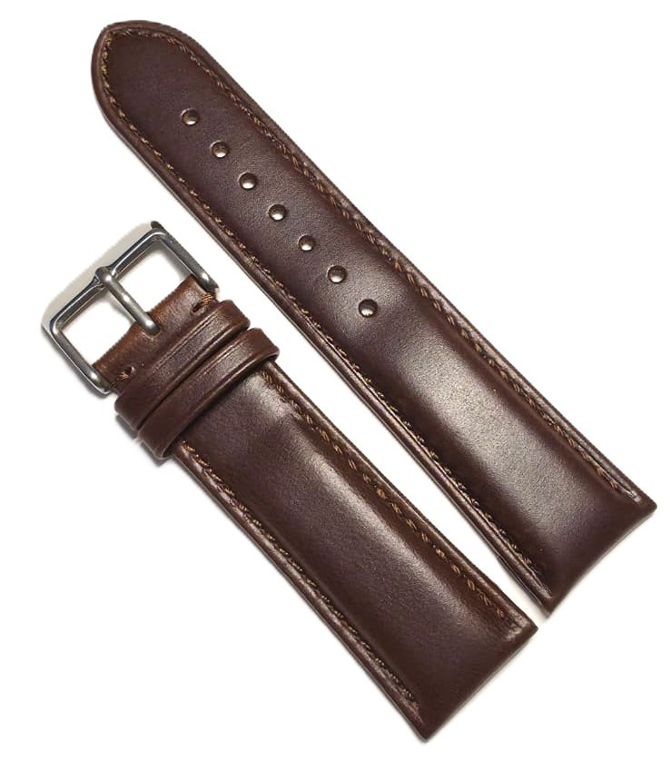 Curea Ceas „Earth Tone” – Piele Naturală Veritabilă, Maro Monocrom (18mm - 24mm)