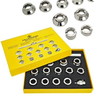 Set 13 Forme Deschidere Capac Spate Tip Rolex & Tudor – Instrumente Profesionale din Oțel Inoxidabil