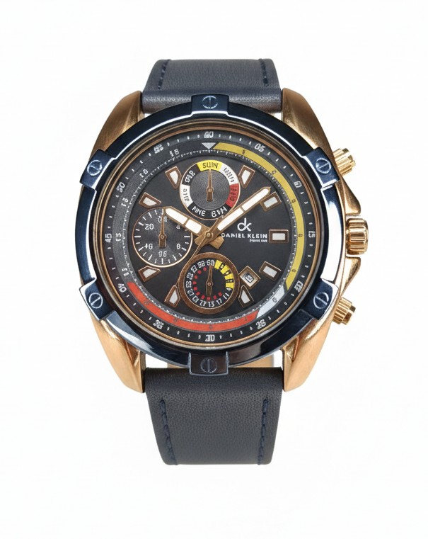 Ceas Daniel Klein Premium – Eleganță Rose Gold & Bleumarin DK10652-1