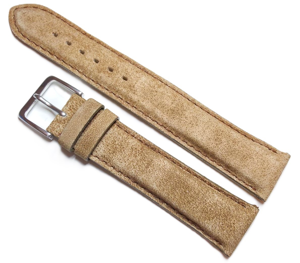 Curea Ceas „Brown Sky” – Piele Întoarsă Veritabilă (12mm-20mm)