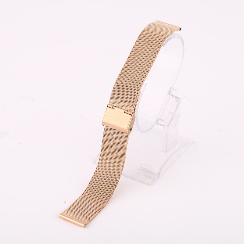 Brățară Ceas Mesh Milaneză Auriu Rose - Oțel Inoxidabil 16mm, 18mm, 20mm, 22mm