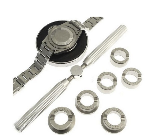 Cheie Profesională pentru Desfacut Capace de Ceas pe Filet – 6 Capete – 18,5 – 29,5 mm – Compatibilă Rolex