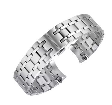 Brățară Compatibilă Tissot Chemin des Tourelles – 21 mm – Oțel Inoxidabil – Capete Curbate – T099.407