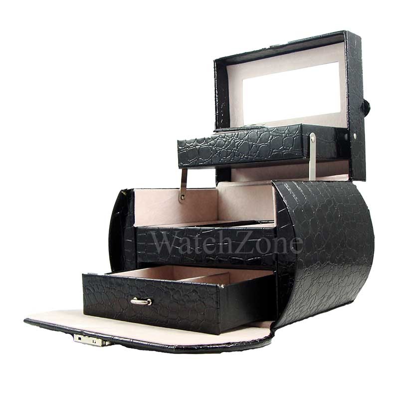 Curea de Ceas Vintage – Piele Neagră Bizonată – 20/14 mm – Grosime 2 mm – Cusătură Neagră – Cataramă Aurie